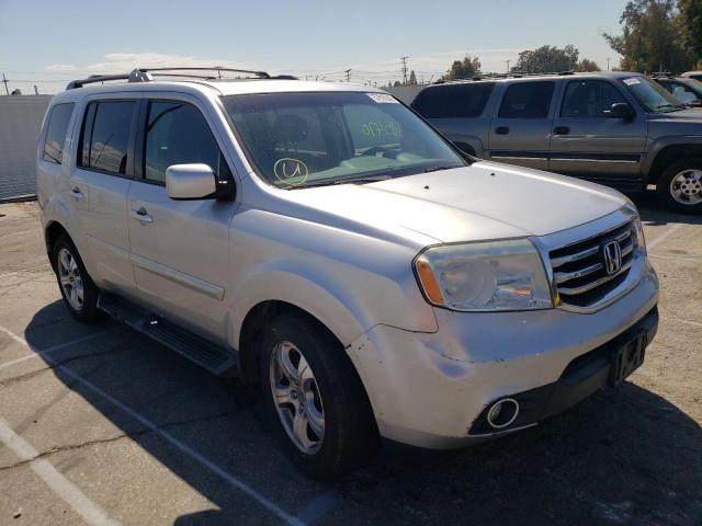 HONDA PILOT EXL 2013 with VIN 5FNYF4H5XDB049612 - Photo from auction