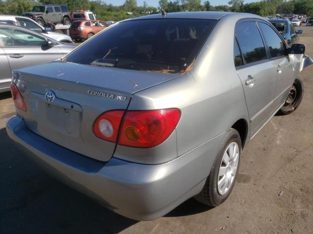 Photo 4 from auction – 2004 TOYOTA COROLLA CE with VIN 2T1BR38E14C185896