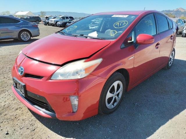 Photo 2 from auction – 2012 TOYOTA PRIUS with VIN JTDKN3DU9C1538297