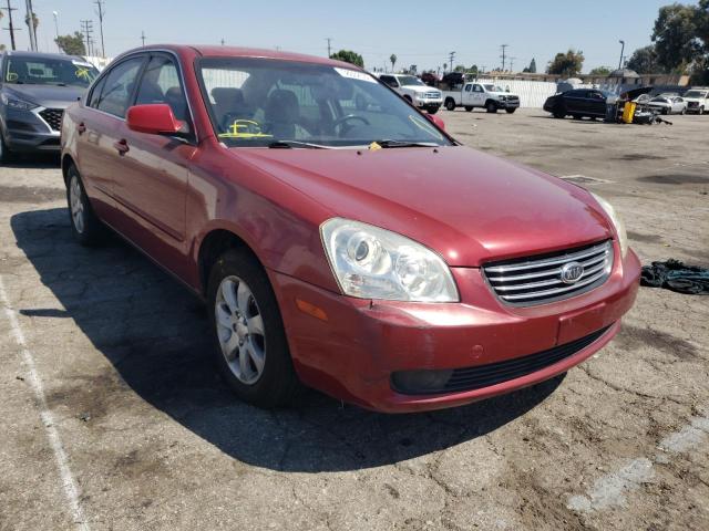 KIA OPTIMA LX 2008 with VIN KNAGE124885236235 - Photo from auction