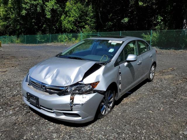 Photo 2 from auction – 2012 HONDA CIVIC EXL with VIN 19XFB2F91CE335012