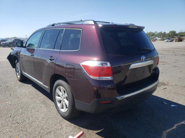 Photo 3 from auction – 2013 TOYOTA HIGHLANDER with VIN 5TDBK3EHXDS186636