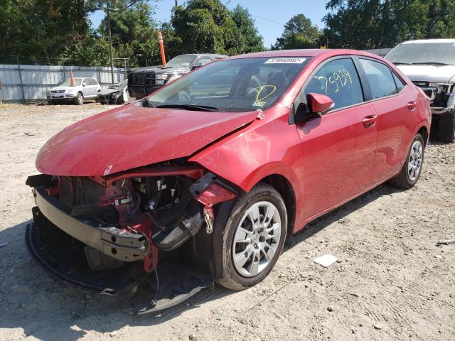 Photo 2 from auction – 2016 TOYOTA COROLLA L with VIN 2T1BURHE0GC659696
