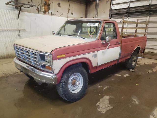Photo 2 from auction – 1986 FORD F250 with VIN 1FTHF2612GPB53767