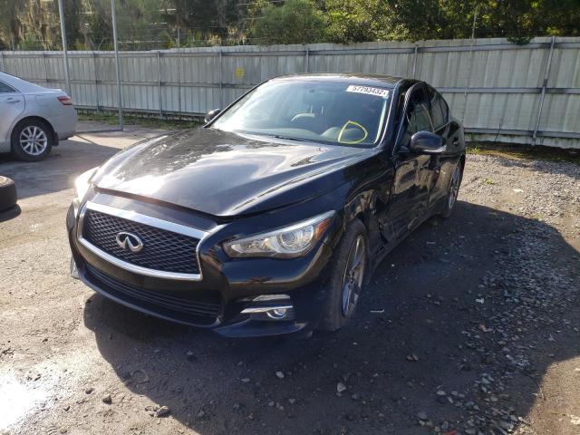 Photo 2 from auction – 2017 INFINITI Q50 PREMIU with VIN JN1EV7AP4HM742212