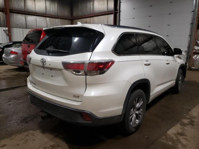 Photo 4 from auction – 2015 TOYOTA HIGHLANDER with VIN 5TDKKRFH6FS084769