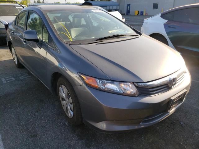 HONDA CIVIC LX 2012 with VIN 19XFB2F5XCE300692 - Photo from auction