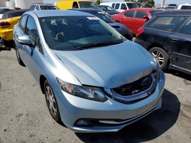 HONDA CIVIC HYBR 2013 with VIN 19XFB4F28DE202537 - Photo from auction