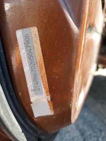 Photo 10 from auction – 1987 TOYOTA PICKUP XTR with VIN JT4RN67D2H5047906