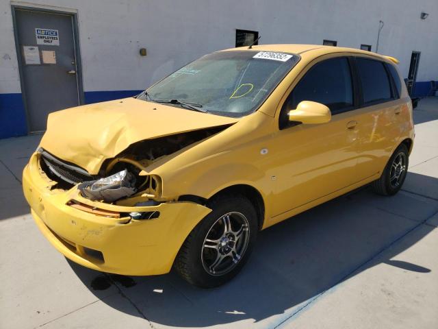 Photo 2 from auction – 2008 CHEVROLET AVEO BASE with VIN KL1TD66668B063496