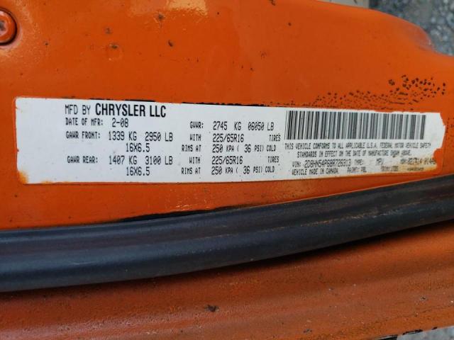 Photo 10 from auction – 2008 DODGE GRAND CARA with VIN 2D8HN54P68R726313