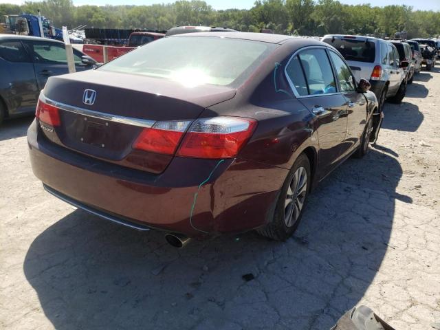 Photo 4 from auction – 2014 HONDA ACCORD LX with VIN 1HGCR2F35EA038035