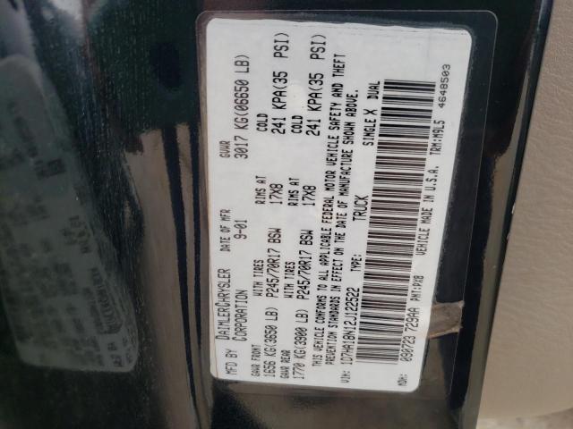صورة رقم 10 من المزاد - 2002 DODGE RAM 1500 مع VIN 1D7HA18N12J122522