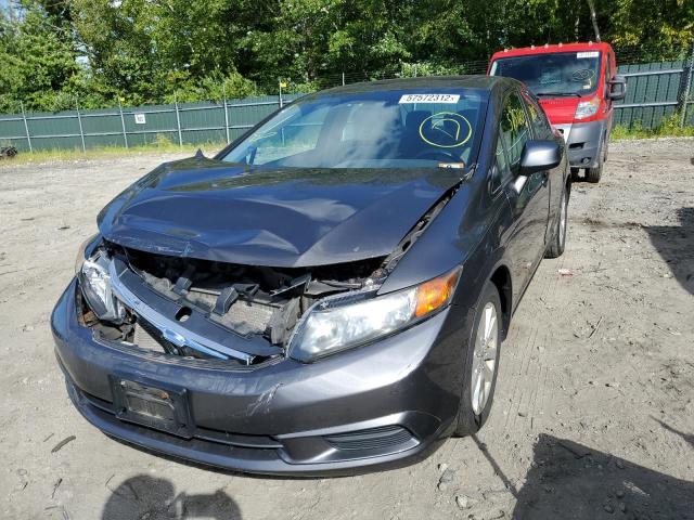Photo 2 from auction – 2012 HONDA CIVIC EX with VIN 2HGFB2F83CH587857