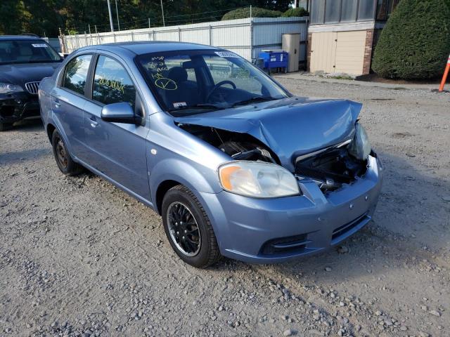 CHEVROLET AVEO BASE 2007 with VIN KL1TD56627B097556 - Photo from auction