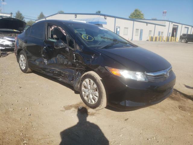 HONDA CIVIC LX 2012 with VIN 2HGFB2F52CH328203 - Photo from auction