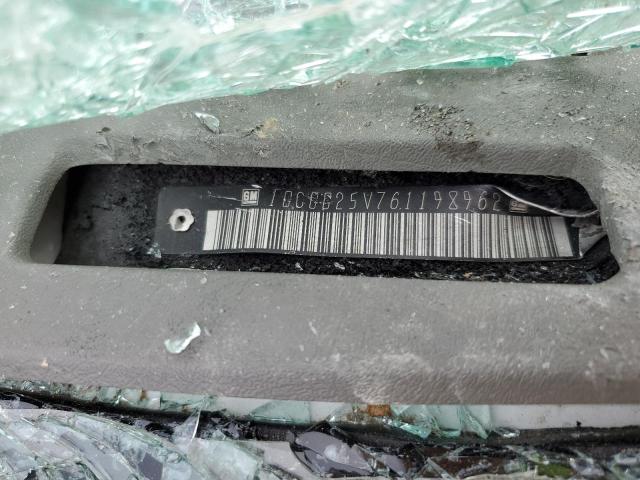 Photo 10 from auction – 2006 CHEVROLET EXPRESS G2 with VIN 1GCGG25V761198962