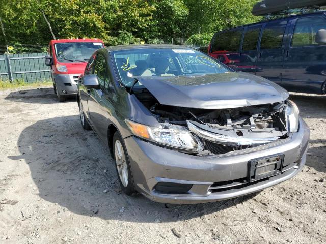HONDA CIVIC EX 2012 with VIN 2HGFB2F83CH587857 - Photo from auction