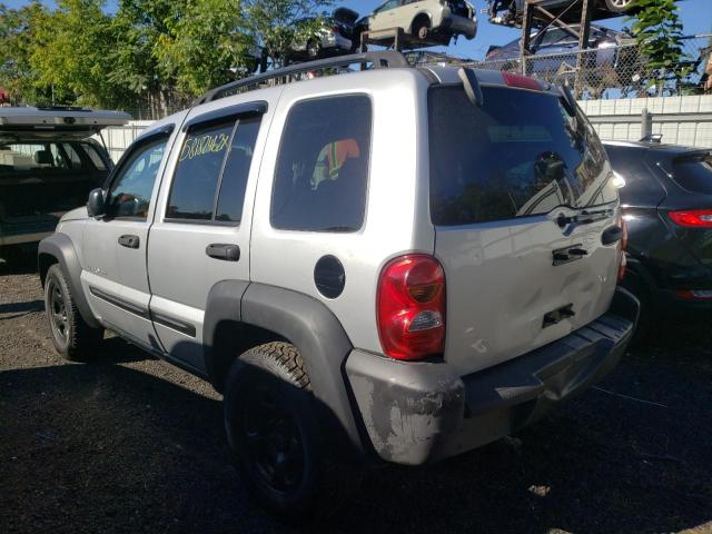 Photo 3 from auction – 2002 JEEP LIBERTY SP with VIN 1J4GL48K82W356340