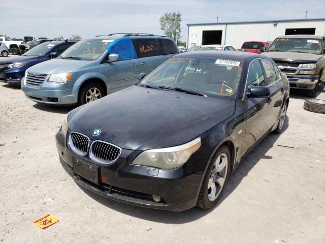 Photo 2 from auction – 2006 BMW 525 with VIN WBANE535X6CK87024
