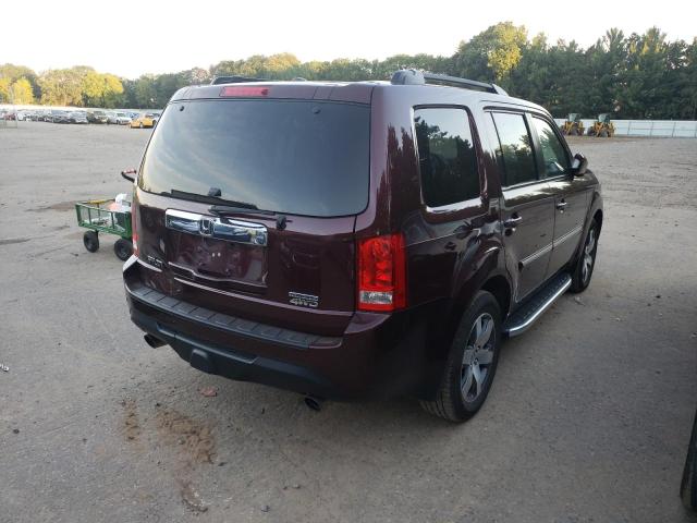 Photo 4 from auction – 2014 HONDA PILOT TOUR with VIN 5FNYF4H9XEB022849