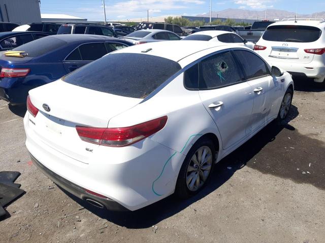 Photo 4 from auction – 2016 KIA OPTIMA EX with VIN 5XXGU4L30GG069389