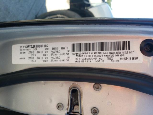Photo 10 from auction – 2014 RAM 1500 ST with VIN 1C6RR7KG0ES242242