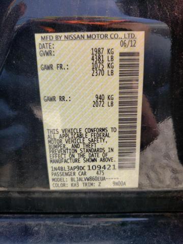 Photo 10 from auction – 2013 NISSAN ALTIMA 3.5 with VIN 1N4BL3AP9DC109421
