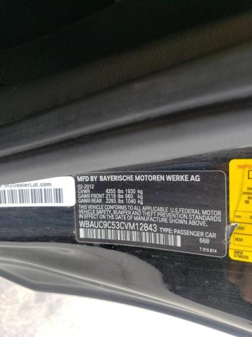 Photo 10 from auction – 2012 BMW 135 I with VIN WBAUC9C53CVM12843