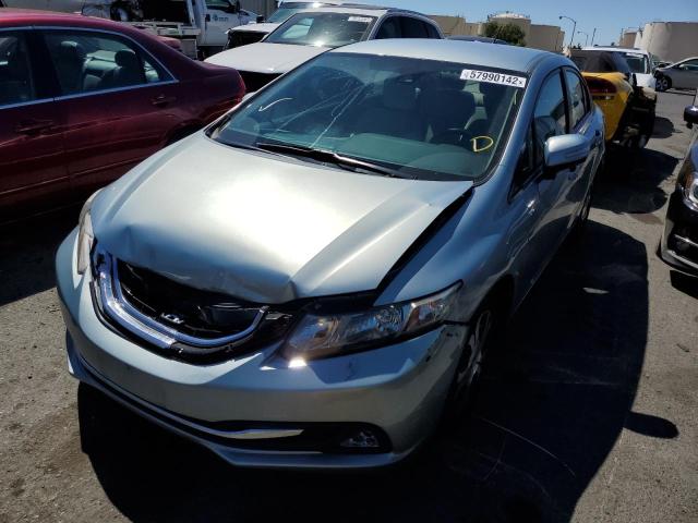 Photo 2 from auction – 2013 HONDA CIVIC HYBR with VIN 19XFB4F28DE202537