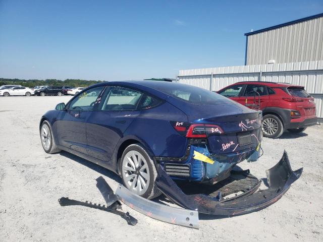 Photo 3 from auction – 2022 TESLA MODEL 3 with VIN 5YJ3E1EA5NF184981