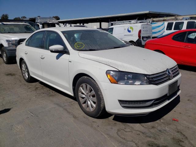 VOLKSWAGEN PASSAT S 2013 with VIN 1VWAP7A37DC150402 - Photo from auction