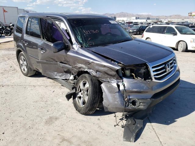 HONDA PILOT EXL 2014 with VIN 5FNYF3H54EB015810 - Photo from auction