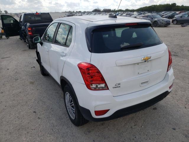 Photo 3 from auction – 2018 CHEVROLET TRAX LS with VIN 3GNCJKSB6JL189110