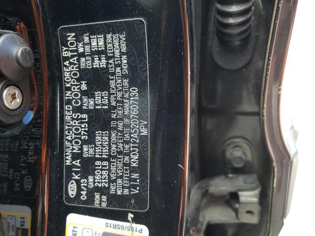 Photo 10 from auction – 2013 KIA SOUL with VIN KNDJT2A52D7607130