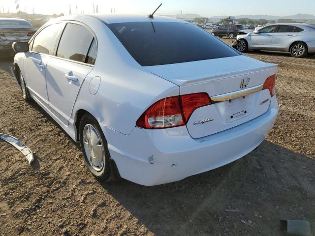 Photo 3 from auction – 2009 HONDA CIVIC HYBR with VIN JHMFA36249S006045