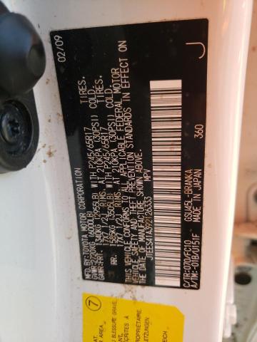 Photo 10 from auction – 2009 TOYOTA HIGHLANDER with VIN JTEES41A392126333