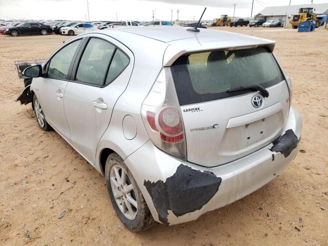 Photo 3 from auction – 2012 TOYOTA PRIUS C with VIN JTDKDTB31C1015742