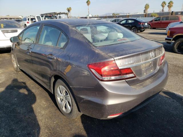 Photo 3 from auction – 2014 HONDA CIVIC LX with VIN 19XFB2F55EE224916