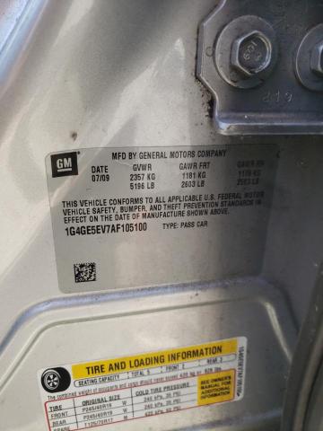 Photo 10 from auction – 2010 BUICK LACROSSE C with VIN 1G4GE5EV7AF105100