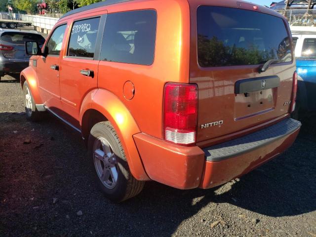 Photo 3 from auction – 2008 DODGE NITRO SXT with VIN 1D8GU28K58W142696