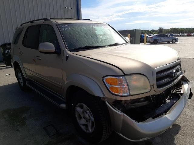 TOYOTA SEQUOIA SR 2002 with VIN 5TDZT34A02S081438 - Photo from auction