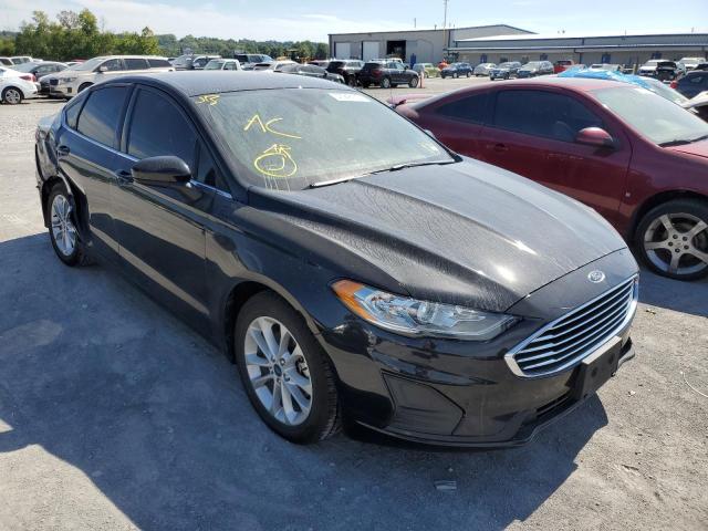FORD FUSION SE 2019 with VIN 3FA6P0HD8KR199000 - Photo from auction