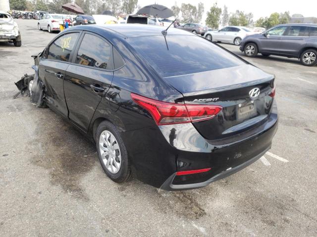 Photo 3 from auction – 2020 HYUNDAI ACCENT SE with VIN 3KPC24A61LE112562