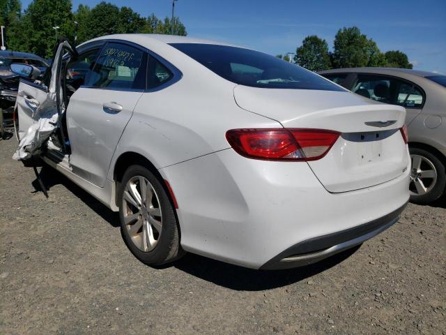 Photo 3 from auction – 2015 CHRYSLER 200 LIMITE with VIN 1C3CCCABXFN599835