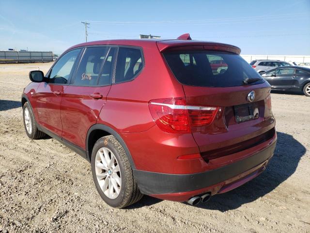 Photo 3 from auction – 2013 BMW X3 XDRIVE2 with VIN 5UXWX9C58D0D06016