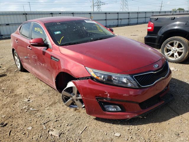 KIA OPTIMA LX 2015 with VIN 5XXGM4A70FG359622 - Photo from auction