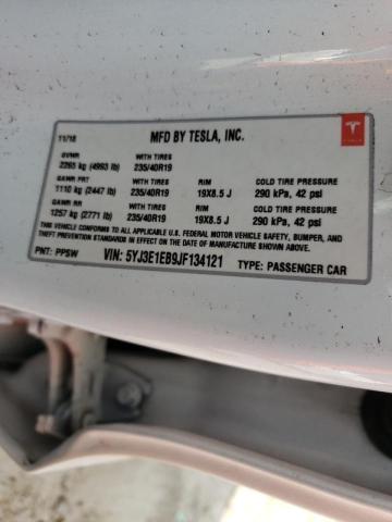 Photo 10 from auction – 2018 TESLA MODEL 3 with VIN 5YJ3E1EB9JF134121
