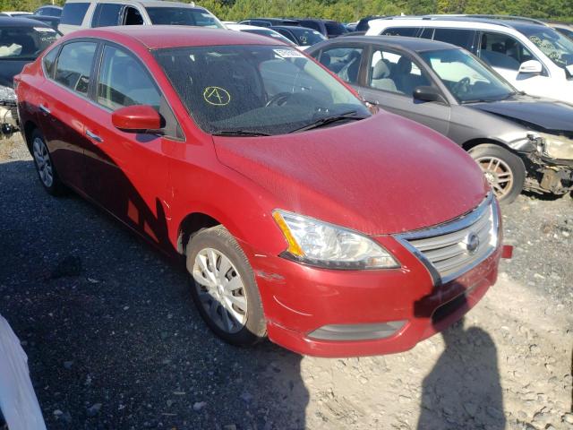 NISSAN SENTRA S 2013 with VIN 3N1AB7AP1DL612190 - Photo from auction
