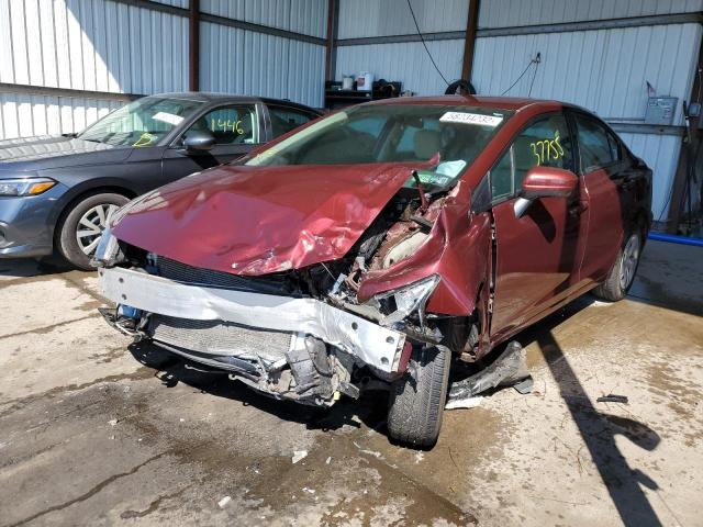 Photo 2 from auction – 2014 HONDA CIVIC LX with VIN 19XFB2F56EE262056